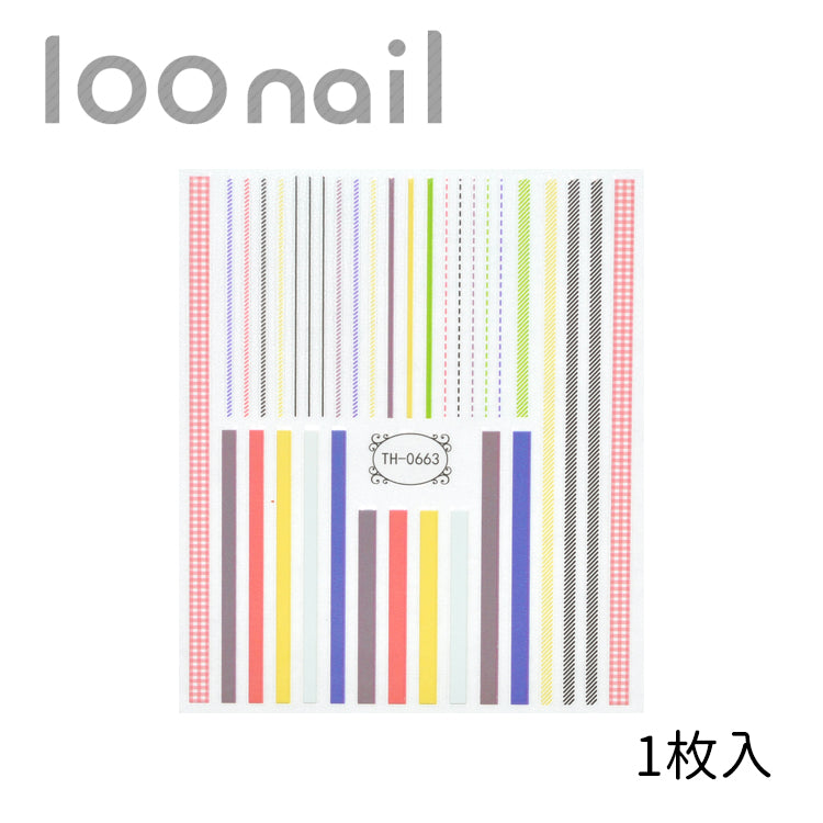 【00902305】ネイルシール【TH0663】