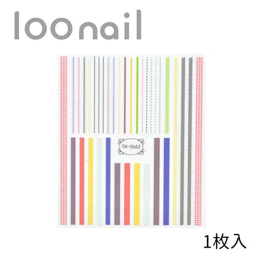 【00902305】ネイルシール【TH0663】