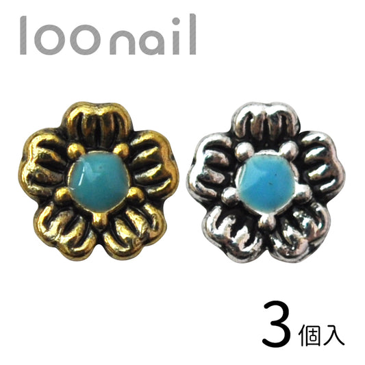 ターコイズコンチョフラワー