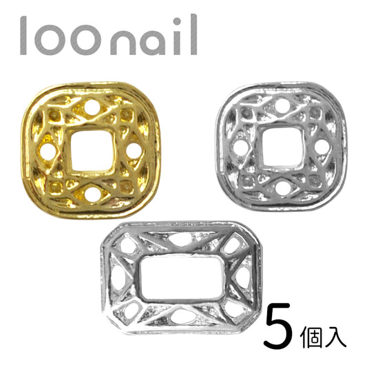 透かし模様メタルフレーム