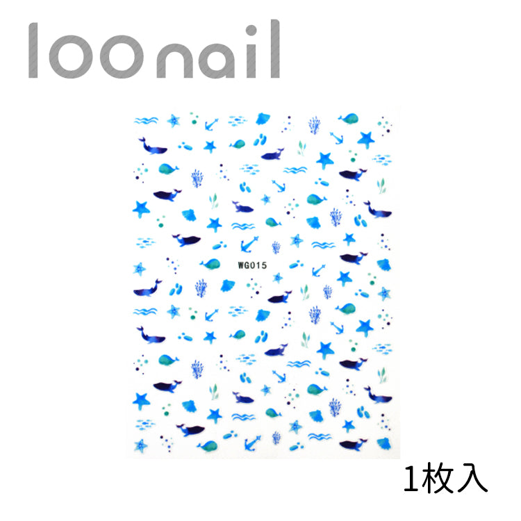 【00902606】ネイルシール【WG015】