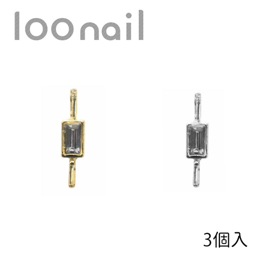 スクエアストーン付バーパーツ